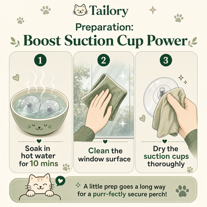 Tailory™ CloudNest Window Perch
