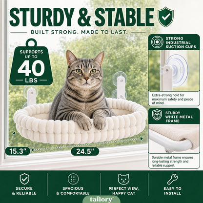 Tailory™ CloudNest Window Perch